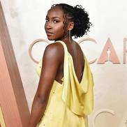 Coco Gauff pe covorul roșu la ceremonia de decernare a Premiilor Oscar