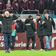 Imagini de la finalul meciului dintre Rapid și FCSB, 0-0 / Foto: Ionuț Iordache GSP
