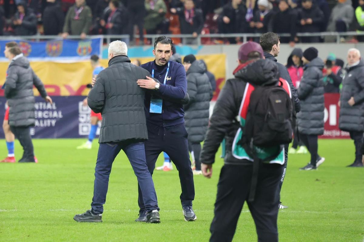 Imagini de la finalul meciului dintre Rapid și FCSB, 0-0 / Foto: Ionuț Iordache GSP