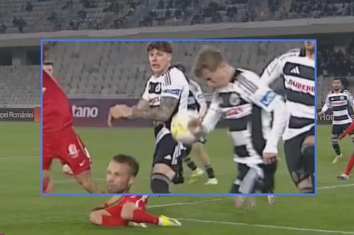 Faza incriminată de Dorinel Munteanu la meciul cu U Cluj