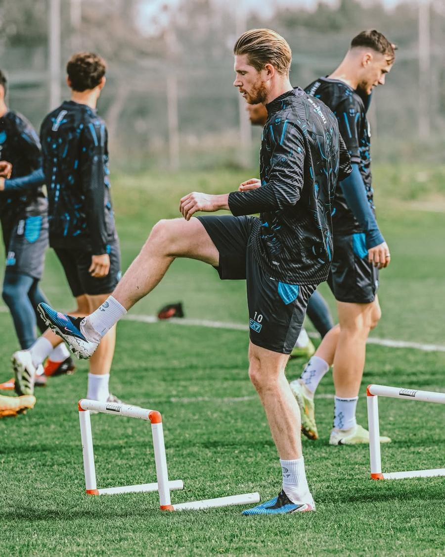 Kevin De Bruyne a revenit la antrenamentele echipei // FOTO: Instagram Kevin De Bruyne s-a întors la antrenamente după 4 luni