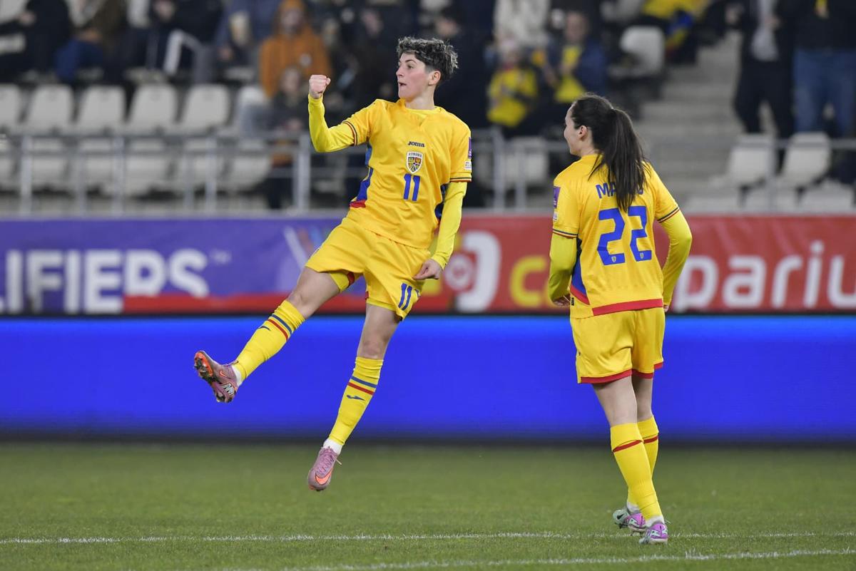 România - Moldova, în preliminarii CM la fotbal feminin