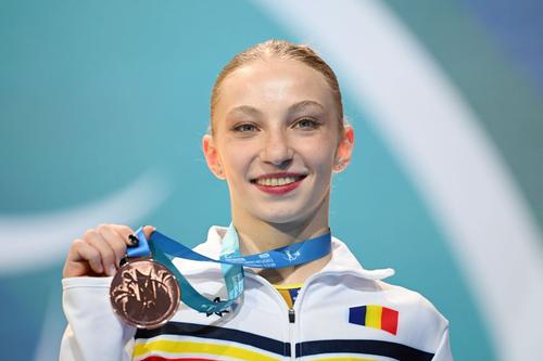 Ana Bărbosu, cea mai bună gimnastă din Europa în 2025/Foto: Getty Images