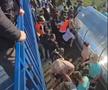 Scandal și bătaie generală la meciul din România! Poliția a intervenit de urgență