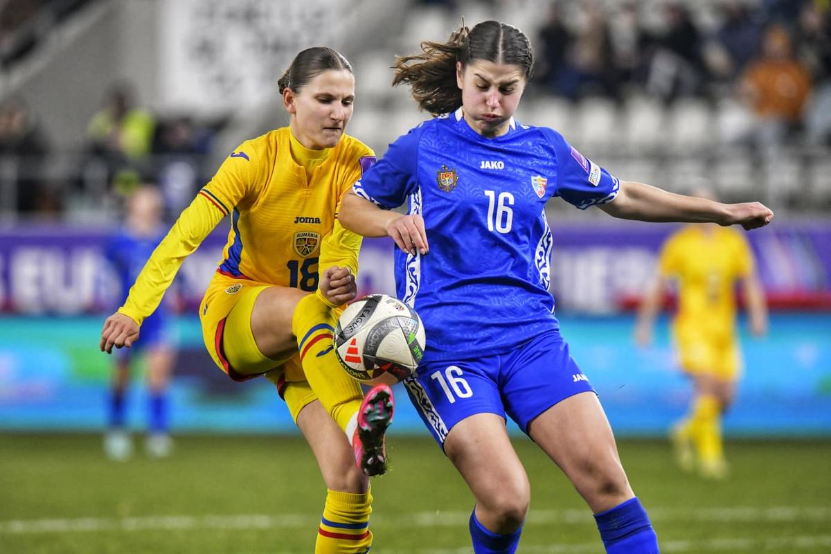 România - Moldova, în preliminarii CM la fotbal feminin