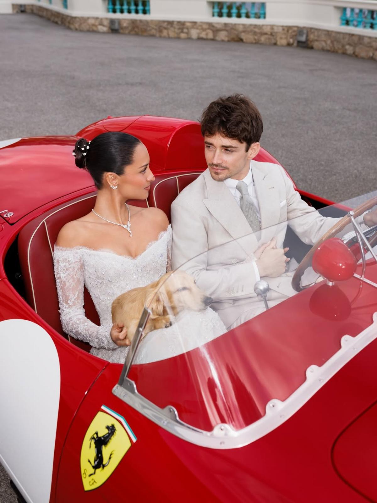Charles Leclerc a cerut-o în căsătorie pe Alexandra Saint Mleux / Foto: Instagram
