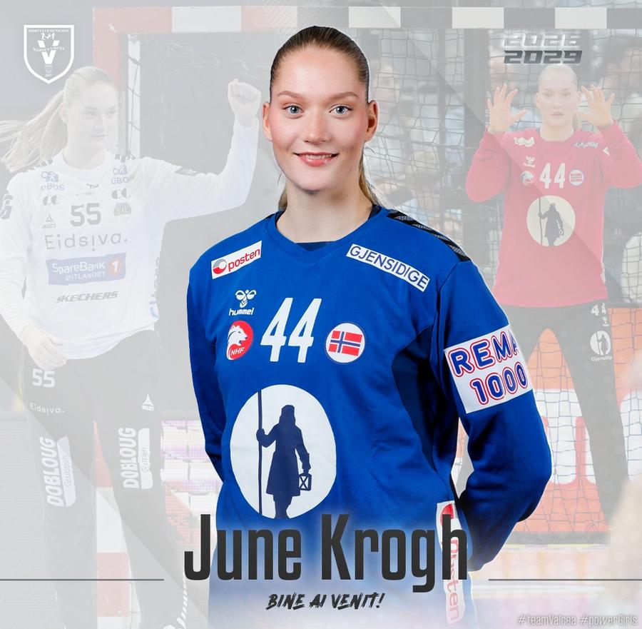 June Krogh // foto: Facebook Campioana mondială cu Norvegia a semnat în „Liga Florilor” » Contract până în 2029