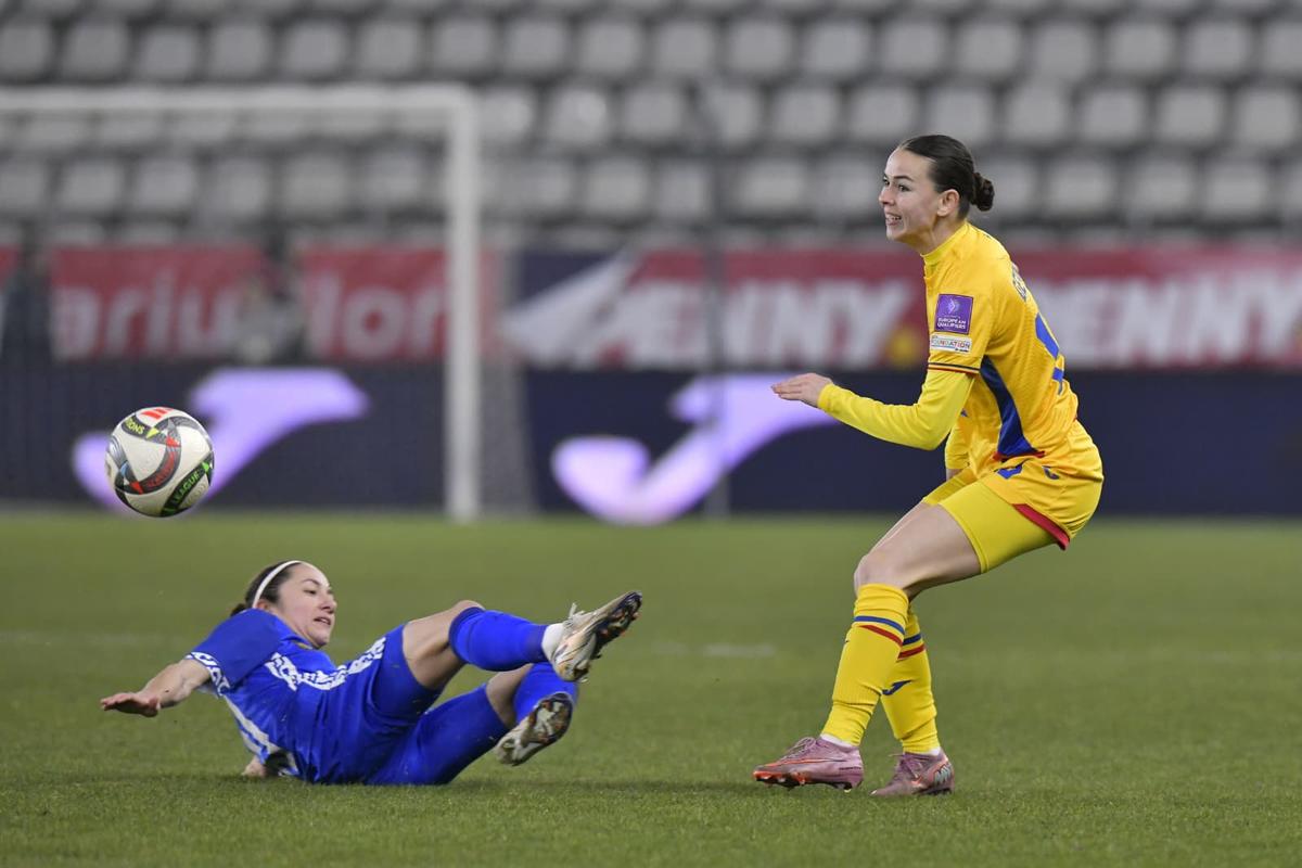 România - Moldova, în preliminarii CM la fotbal feminin