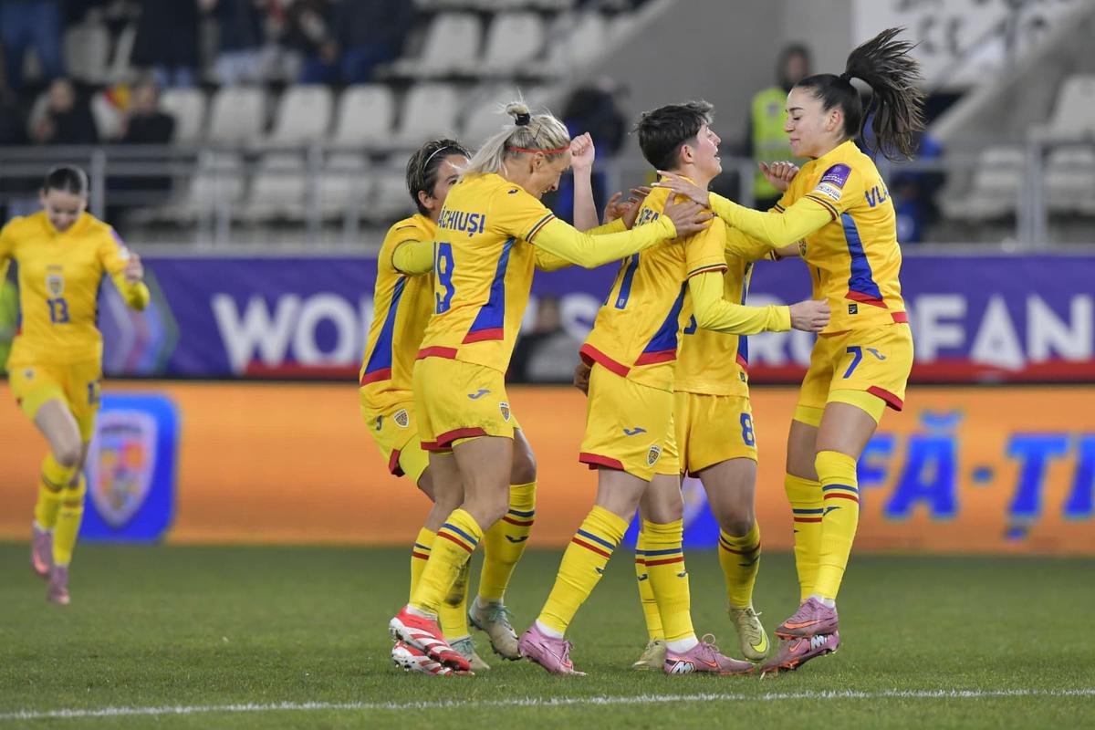 România - Moldova, în preliminarii CM la fotbal feminin