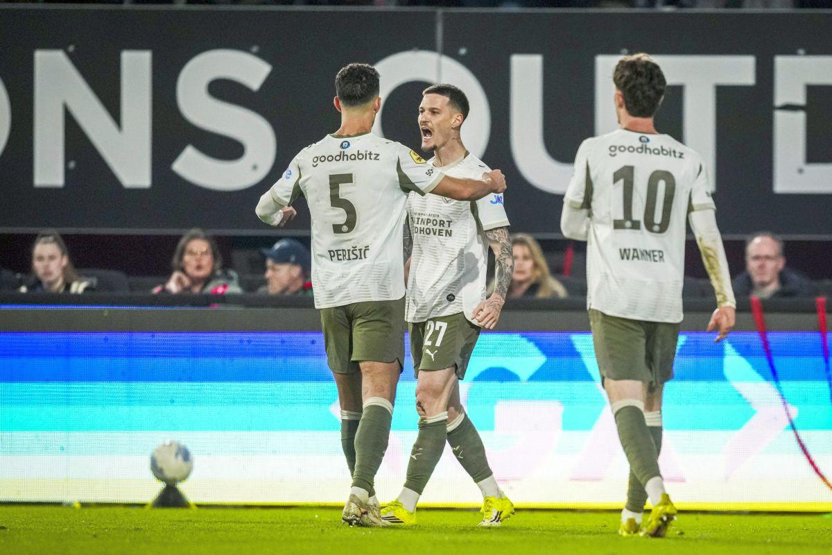 Dennis Man, gol frumos în Nijmegen - PSV » Românul a greșit apoi la reușita decisivă și a părăsit Cupa Olandei