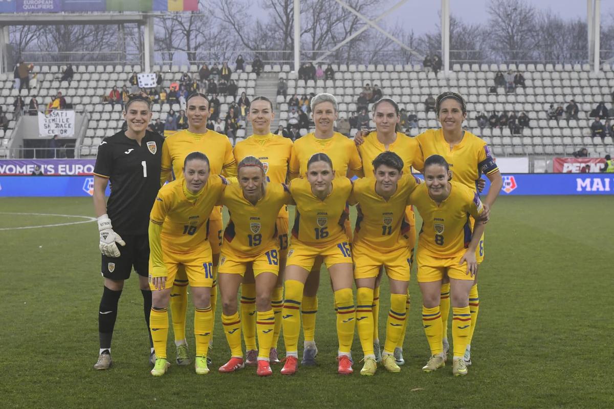 România - Moldova, în preliminarii CM la fotbal feminin
