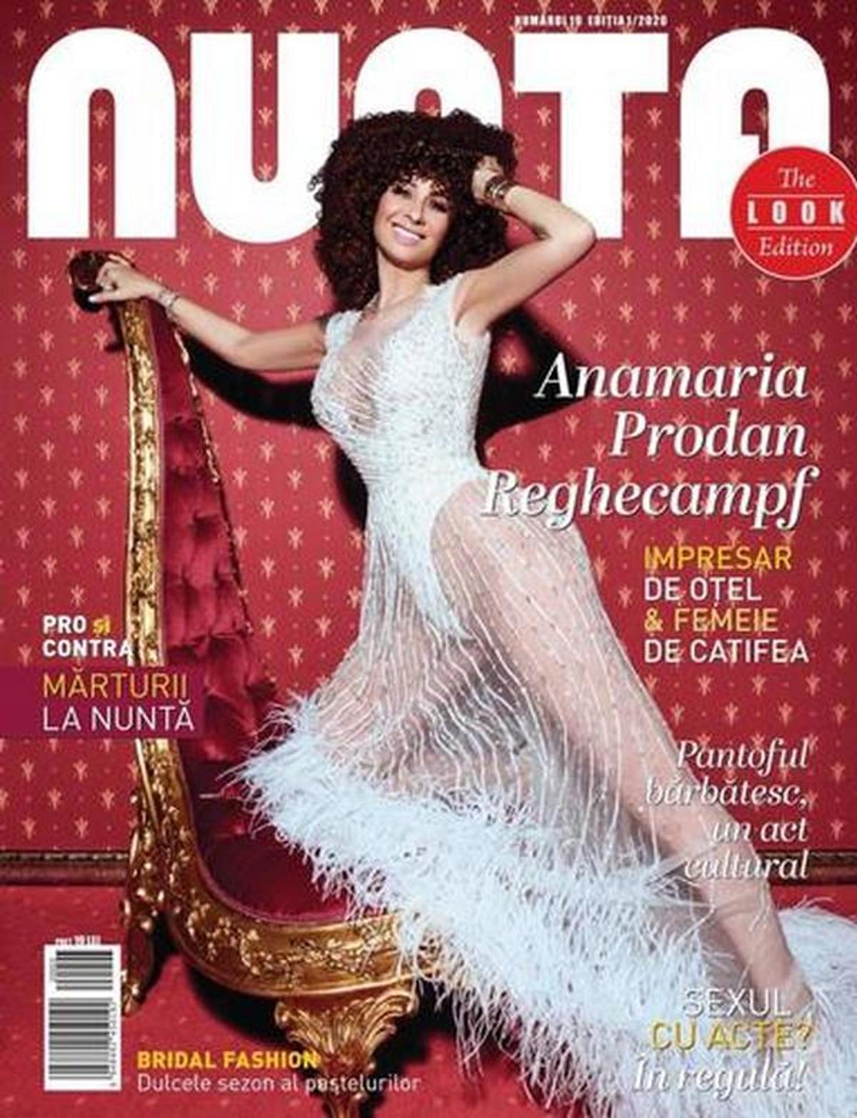 FOTO&VIDEO Anamaria Prodan, pictorial incendiar: în rochie de mireasă și fără lenjerie intimă