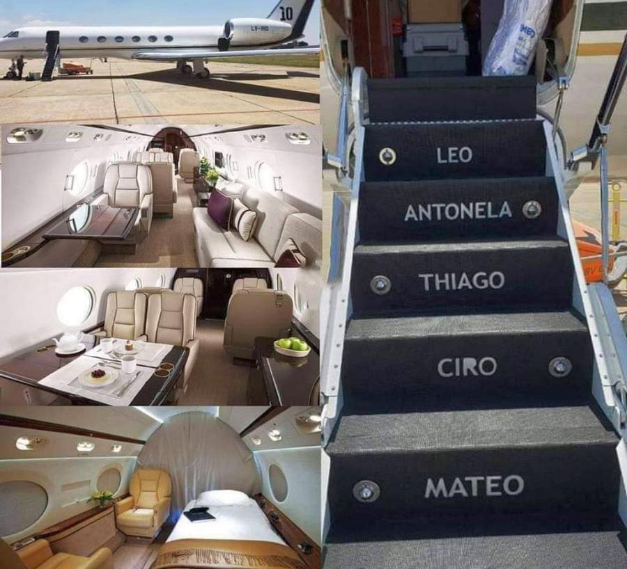 Spaimă! Avionul privat al lui Lionel Messi, forțat să aterizeze de urgență din cauza unei defecțiuni