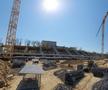 GALERIE FOTO Nu s-a oprit munca! Imagini de senzație de la stadioanele Steaua, Arcul de Triumf și Rapid
