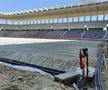 GALERIE FOTO Nu s-a oprit munca! Imagini de senzație de la stadioanele Steaua, Arcul de Triumf și Rapid