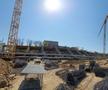 GALERIE FOTO Nu s-a oprit munca! Imagini de senzație de la stadioanele Steaua, Arcul de Triumf și Rapid