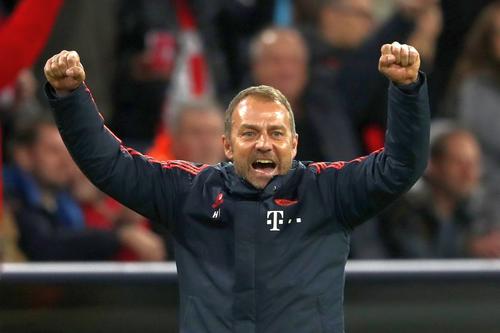 Hansi Flick și-a prelungit contractul cu Bayern Munchen. foto: Guliver/Getty Images