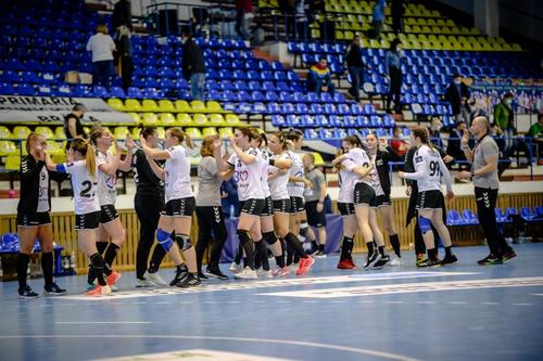 Băimărencele se felicită după calificare FOTO Dan Potor