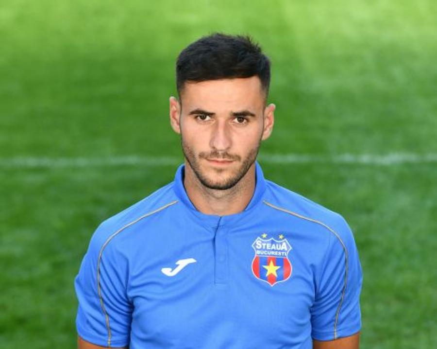 CSA Steaua revine pe locul 1! Forma carierei pentru vârful „militarilor”: 6 goluri cu echipele secunde de la Dinamo și Voluntari