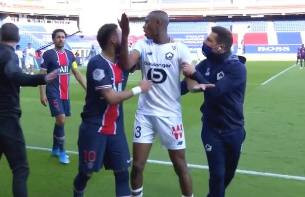 PSG a pierdut cu Lille și riscă să rateze titlul » Neymar a sărit la bătaie și a fost oprit cu greu!