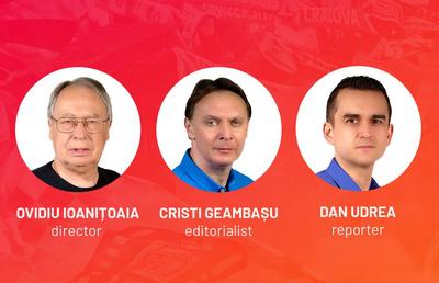 VOCILE GAZETEI » FCSB - CS Universitatea Craiova 0-2, comentat live pe GSP.ro de Cristian Geambașu, Ovidiu Ioanițoaia și Dan Udrea
