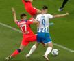 A fost penalty la duelul Cristea - Ivan din FCSB - CSU Craiova? Ce arată reluările fazei