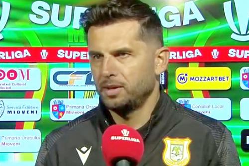 Nicolae Dică, antrenor CS Mioveni
