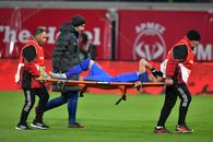 Omul de bază de la FCSB, scos cu targa de pe teren » Primul diagnostic