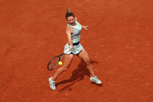 Simona Halep la ultimul meci pe zgură FOTO Guliver/Gettyimages