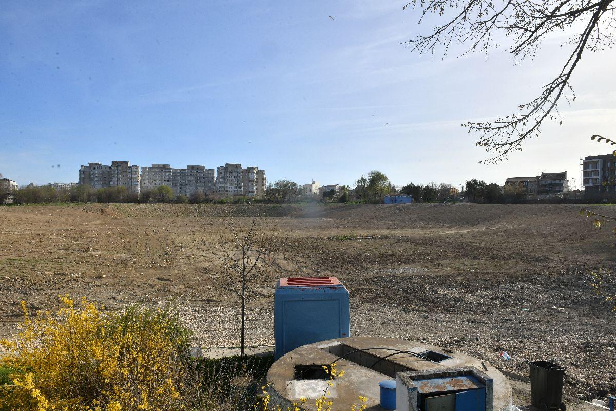 Șantier stadion Constanța - imagini surprinse de GSP pe 31 martie 2024, în istoricul oraș de lângă malul Mării