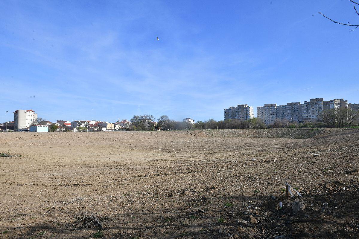 Șantier stadion Constanța - imagini surprinse de GSP pe 31 martie 2024, în istoricul oraș de lângă malul Mării