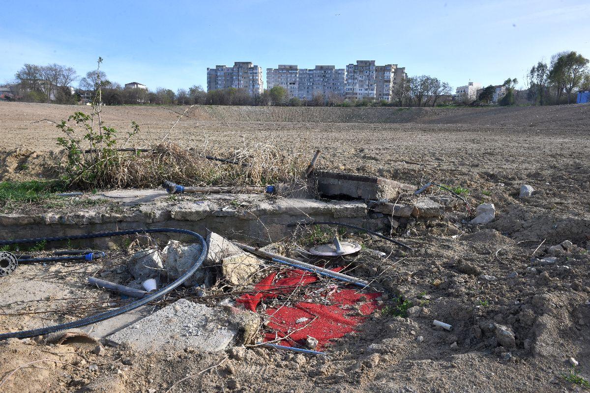 Șantier stadion Constanța - imagini surprinse de GSP pe 31 martie 2024, în istoricul oraș de lângă malul Mării