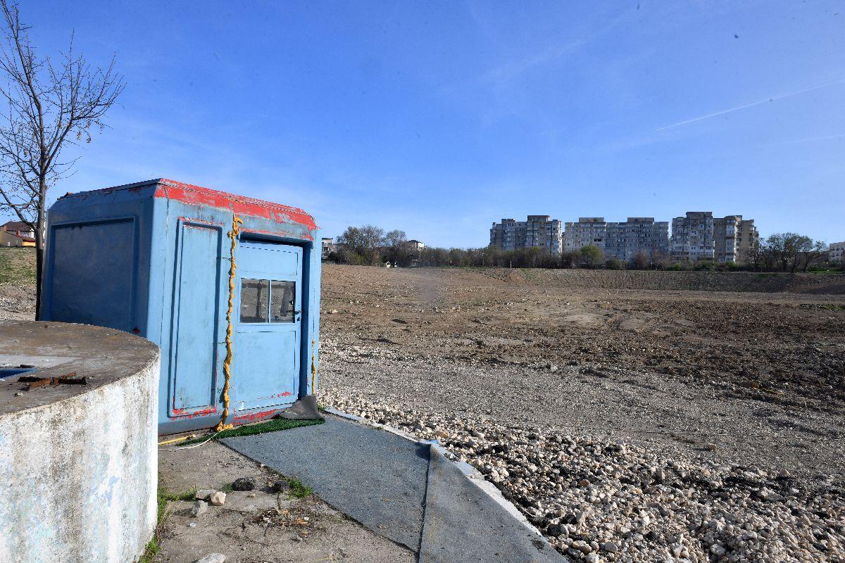 Șantier stadion Constanța - imagini surprinse de GSP pe 31 martie 2024, în istoricul oraș de lângă malul Mării