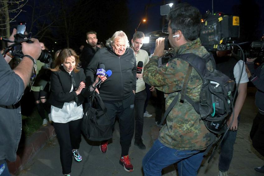 Dănuț Lupu, la ieșirea din penitenciar