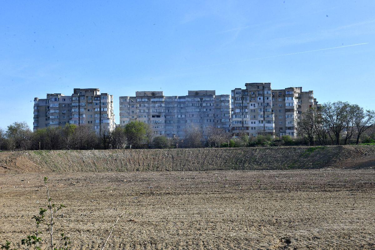 Șantier stadion Constanța - imagini surprinse de GSP pe 31 martie 2024, în istoricul oraș de lângă malul Mării