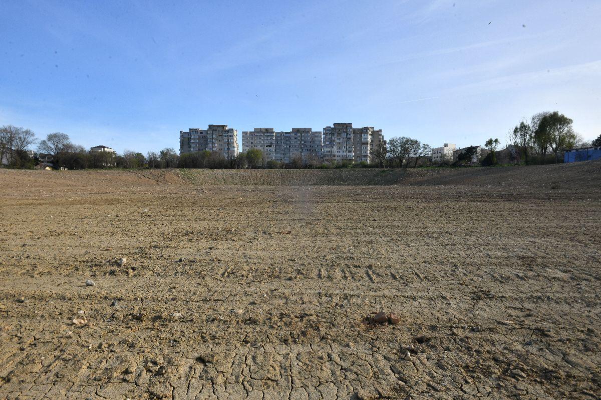 Șantier stadion Constanța - imagini surprinse de GSP pe 31 martie 2024, în istoricul oraș de lângă malul Mării