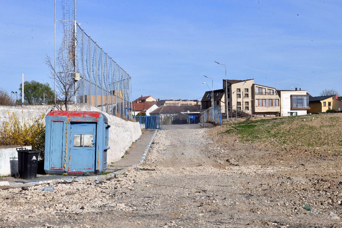 Șantier stadion Constanța - imagini surprinse de GSP pe 31 martie 2024, în istoricul oraș de lângă malul Mării