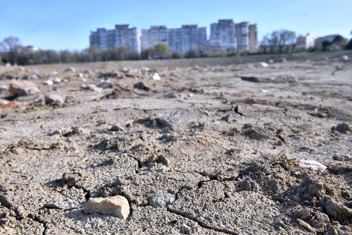 Șantier stadion Constanța - imagini surprinse de GSP pe 31 martie 2024, în istoricul oraș de lângă malul Mării
