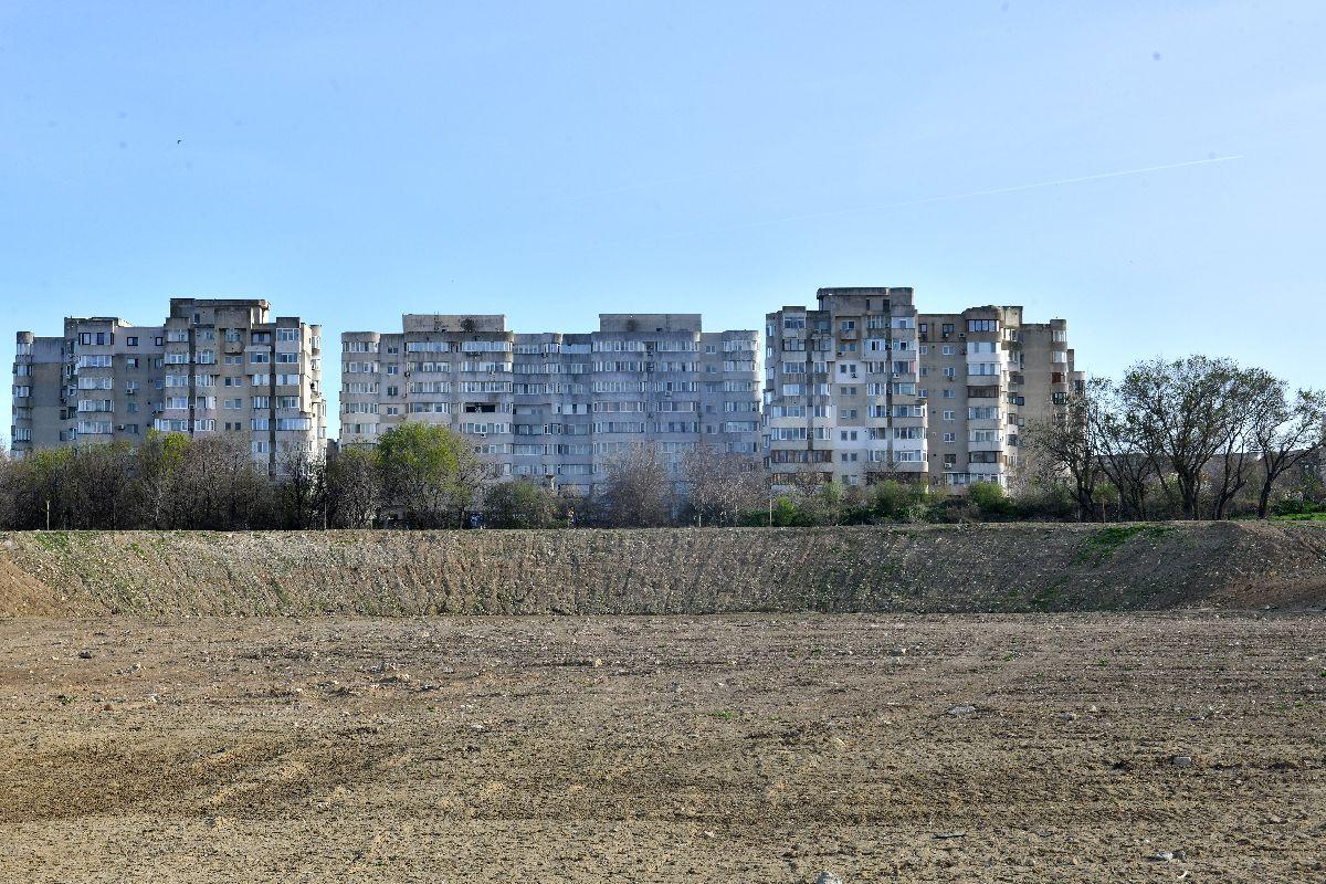 Șantier stadion Constanța - imagini surprinse de GSP pe 31 martie 2024, în istoricul oraș de lângă malul Mării