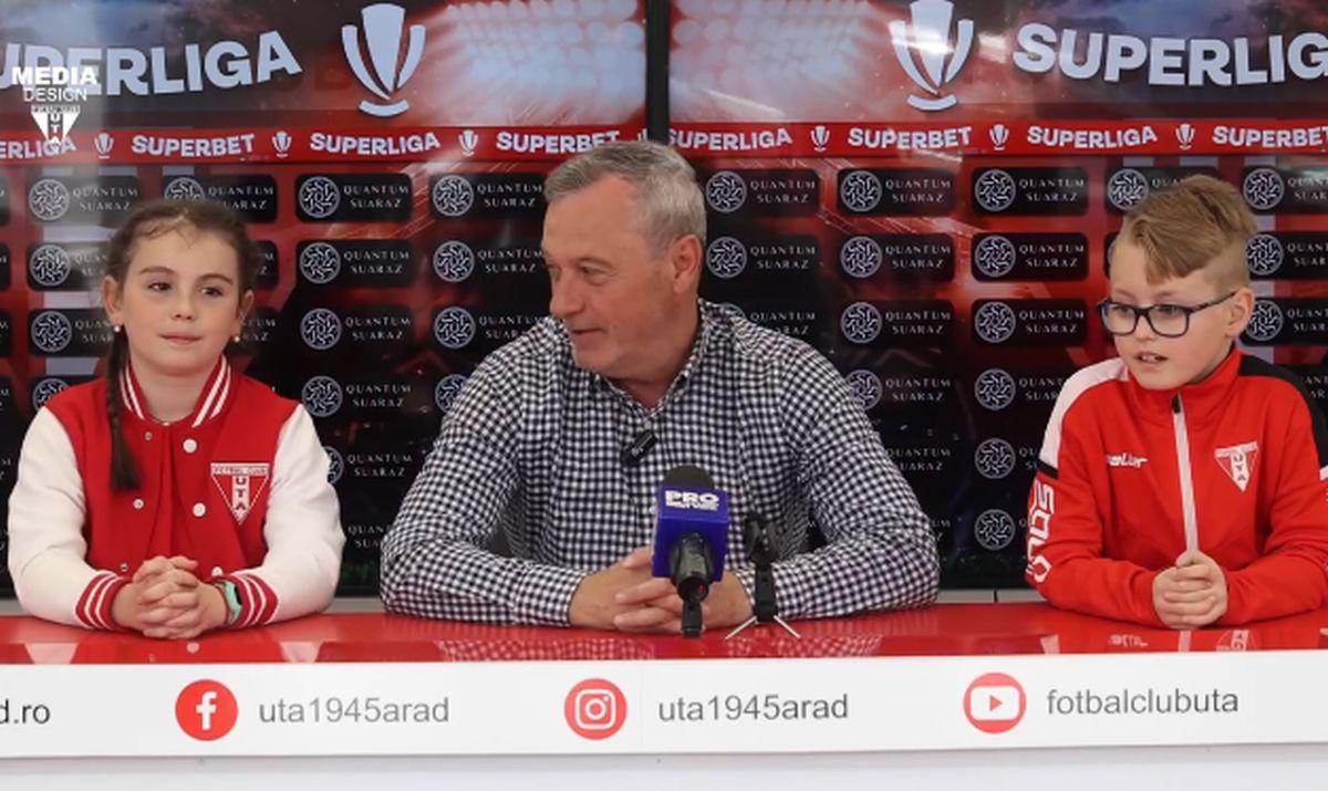 Conferință Mircea Rednic alături de copii
