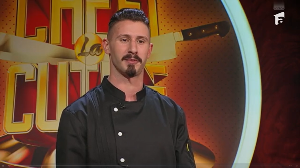Alex Drăgușin, la Chefi la cuțite