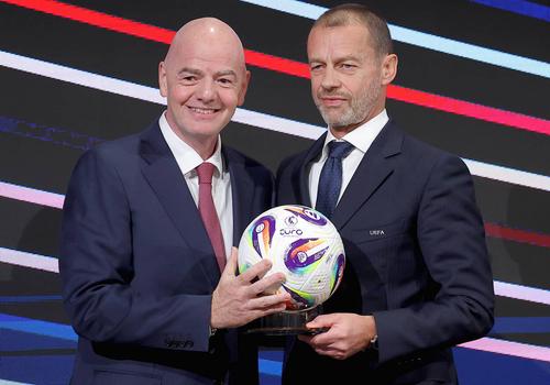 Gianni Infantino și Aleksander Ceferin. FOTO: Imago