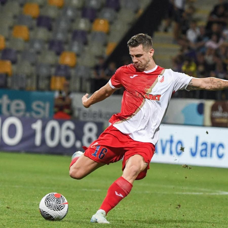 Mihai Butean în tricoul Vojvodinei / foto: Facebook @mihai.butean Mihai Stoica s-a enervat pe declarațiile unui fotbalist și l-a pus la punct: „Bazaconii extraordinare, mă irită”