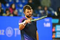 Sferturi de finală fără Stan Wawrinka la Țiriac Open » Elvețianul a fost eliminat de Pedro Martinez + programul de vineri