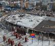 Așa arată acum stadiul lucrărilor la șantierul sălii din Craiova Foto: Consiliul Județean Dolj