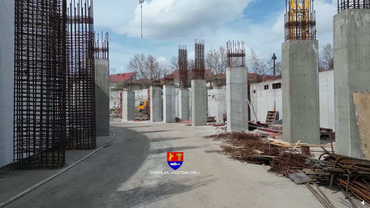 Noul complex sportiv de la Craiova, 3 aprilie 2025