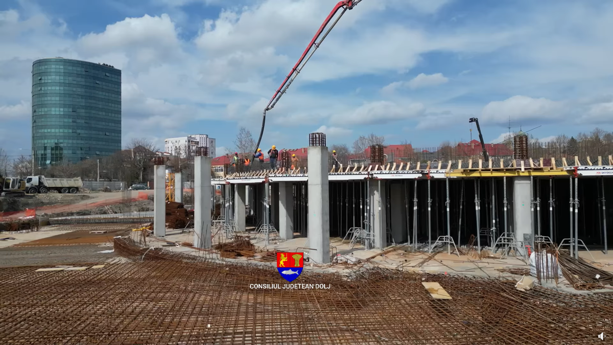 Noul complex sportiv de la Craiova, 3 aprilie 2025