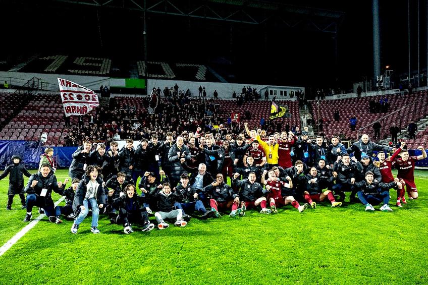 CFR Cluj s-a calificat în semifinalele Cupei României