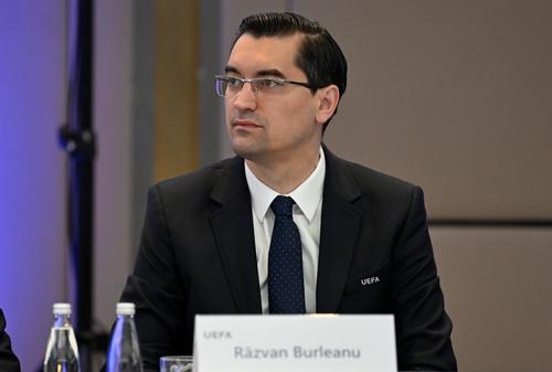 Răzvan Burleanu, confirmat în Consiliul FIFA // foto: UEFA.com