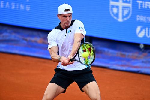 Marton Fucsovics în acțiune FOTO raed krishan/Țiriac Open